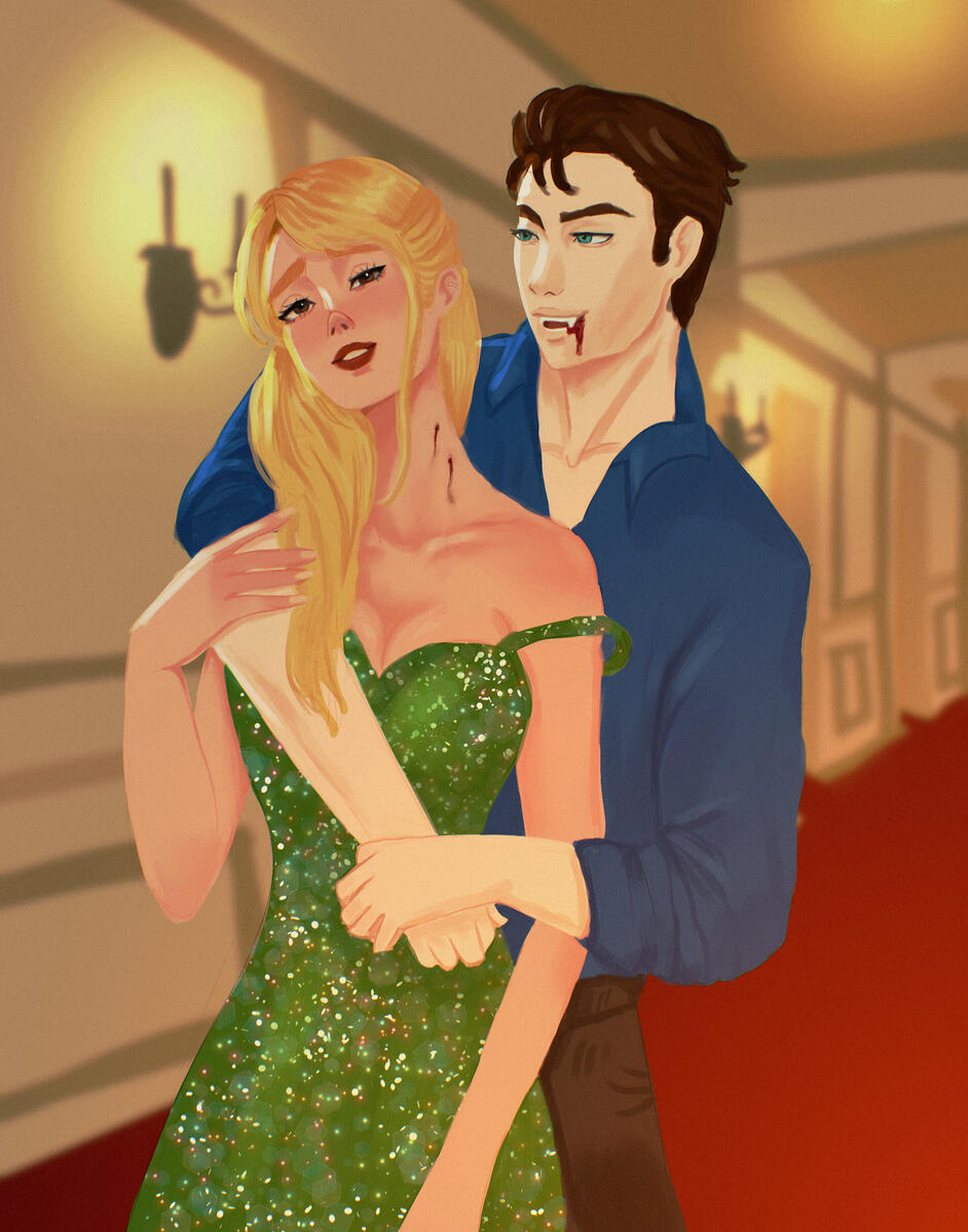 Raya & Asher Hotel Chase Scene by @giosartes
